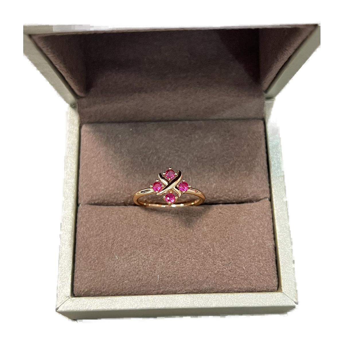 Bvlgari Divas' Dream Pink Gemstone Fan Ring product image
