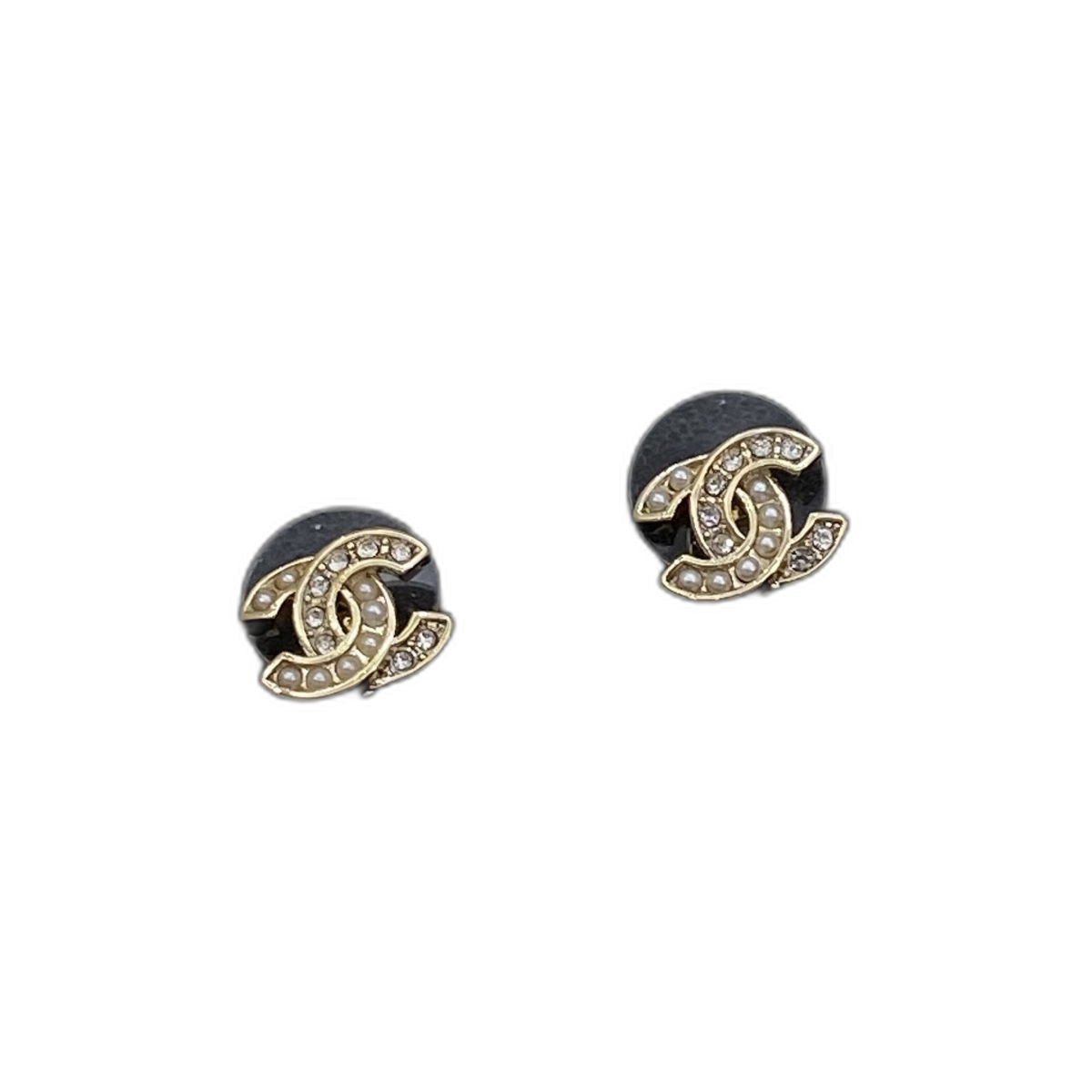 Chanel Crystal CC Stud Earrings product image