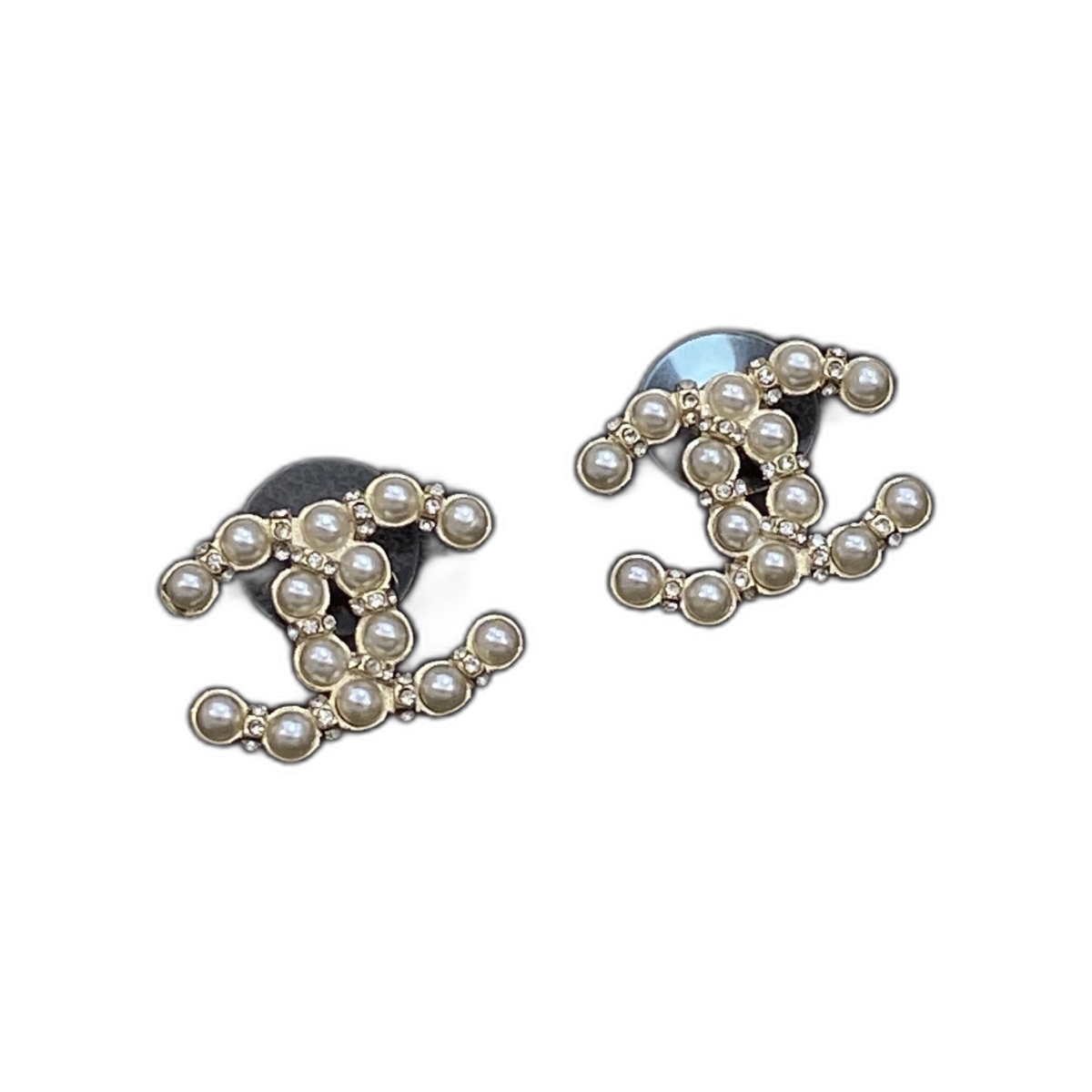 Chanel Pearl CC Stud Earrings product image