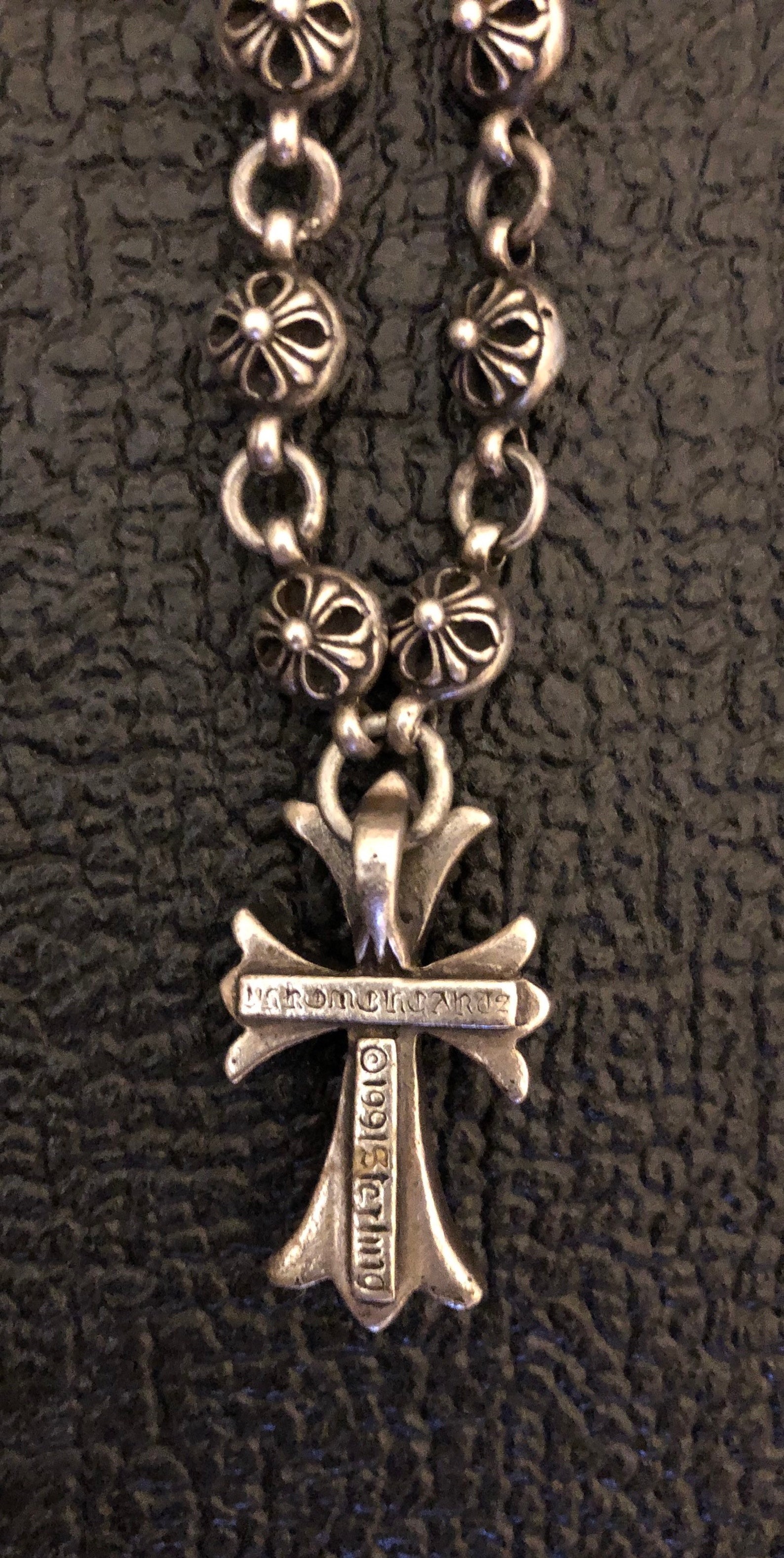 Chrome Hearts Double Cross Pendant (Sterling Silver) product image