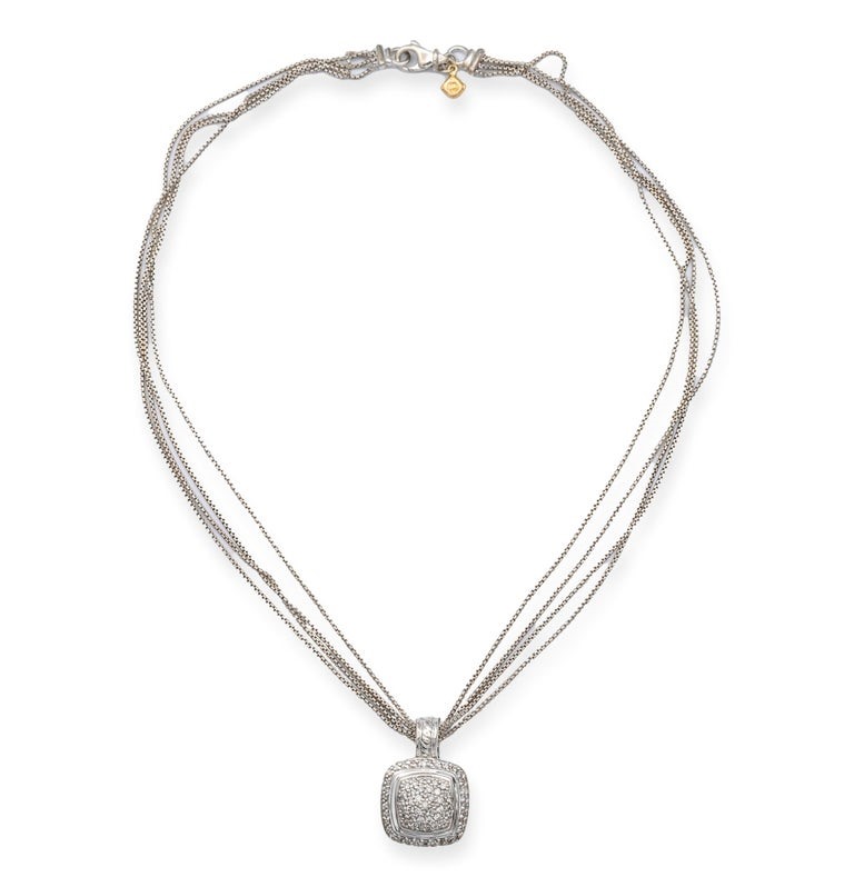 David Yurman Albion Pendant Necklace (Sterling Silver) product image