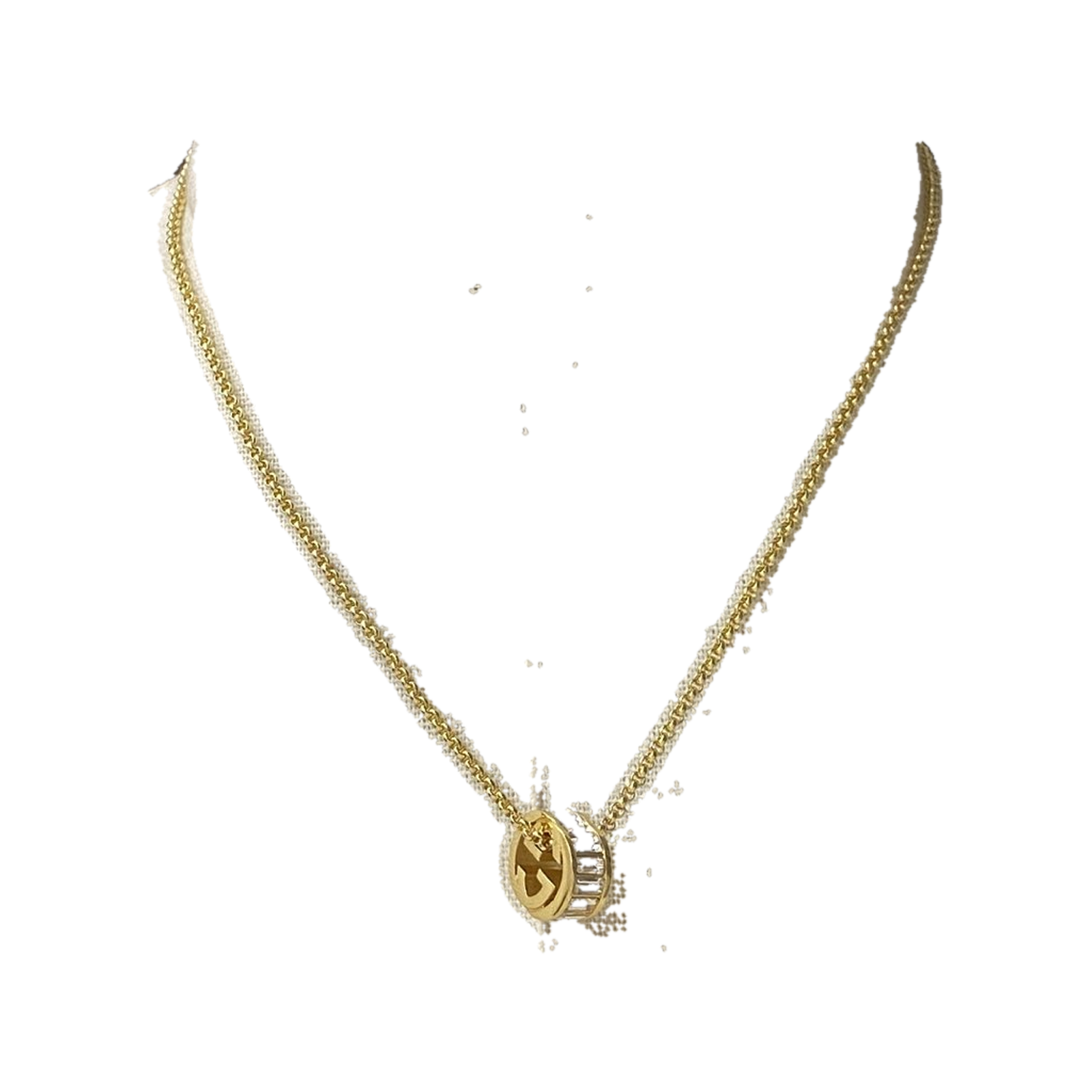 Gucci Interlocking G Ring Pendant Necklace product image