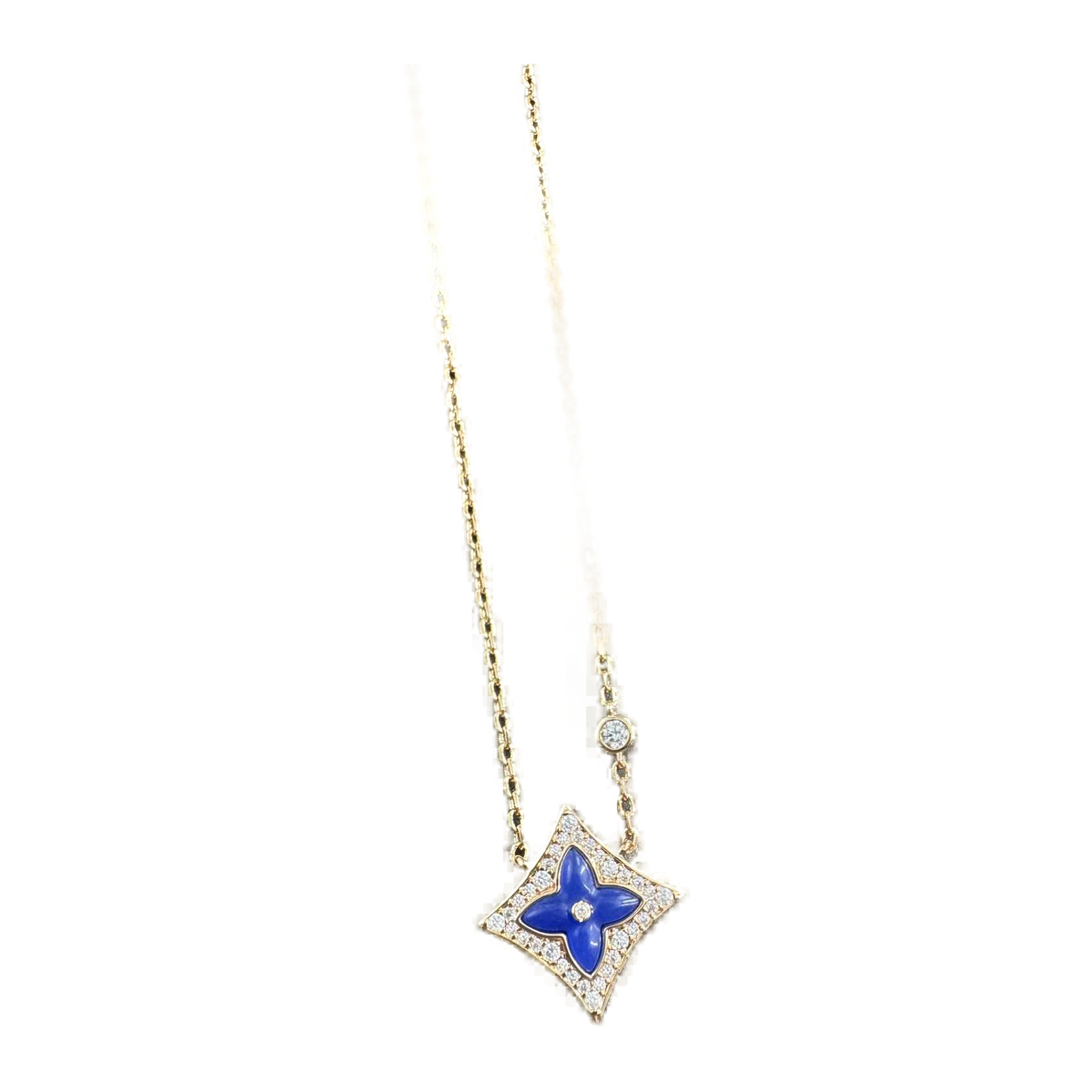 Louis Vuitton Color Blossom Blue Gemstone Star Pendant Necklace product image