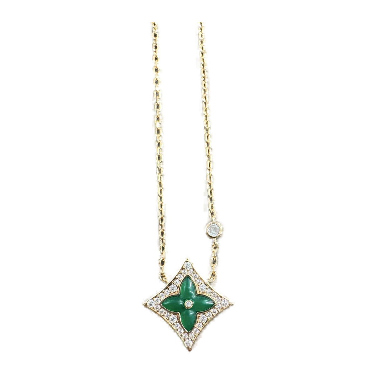 Louis Vuitton Color Blossom Malachite Star Pendant Necklace product image