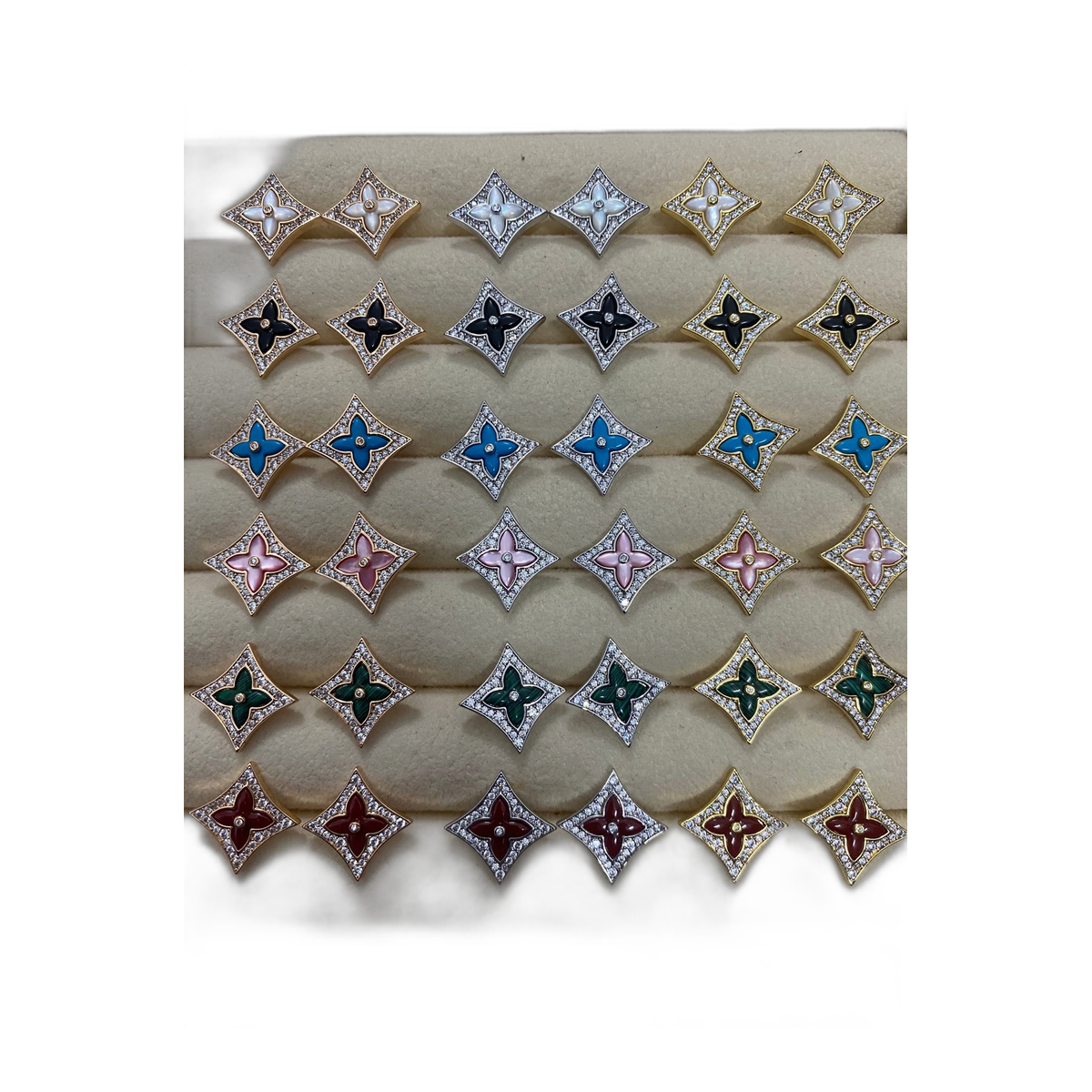 Louis Vuitton Color Blossom Multicolor Star and Flower Ring Set product image