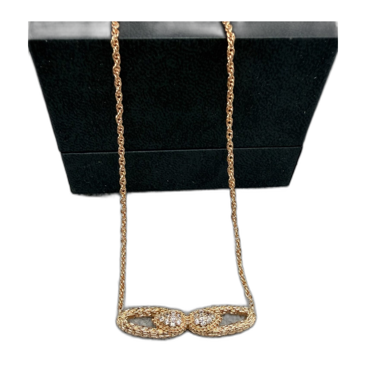 Louis Vuitton Empreinte Monogram Triple Ring Pendant Necklace product image