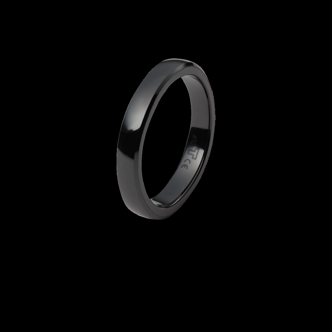 Tacit Ceramic-Coated Silver Ring product image