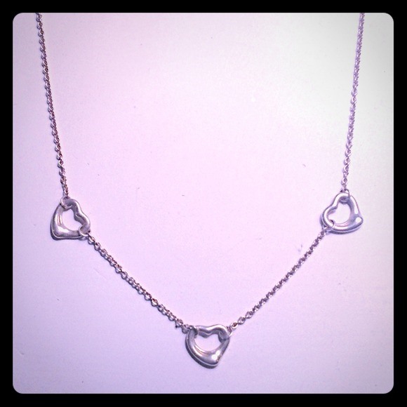 Tiffany & Co. Heart Triple Necklace (Sterling Silver) product image
