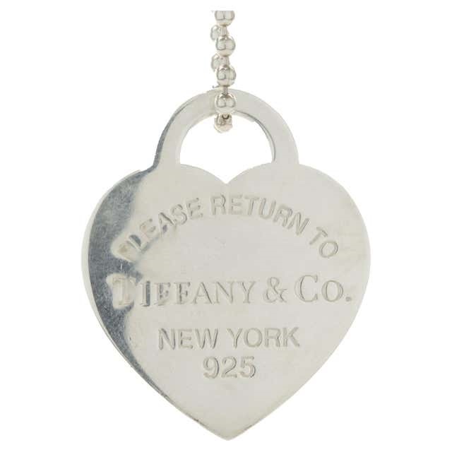 Tiffany & Co. Return to Tiffany Heart Tag Necklace (Sterling Silver) product image